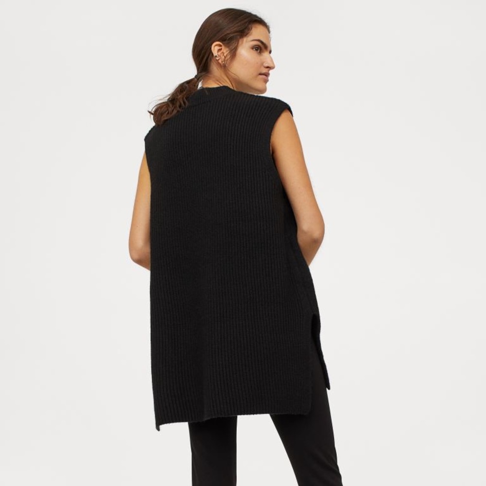 NWT H&M rib knit sweater vest - Picture 13 of 14